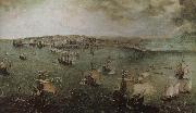 Pieter Bruegel Naples scenery oil